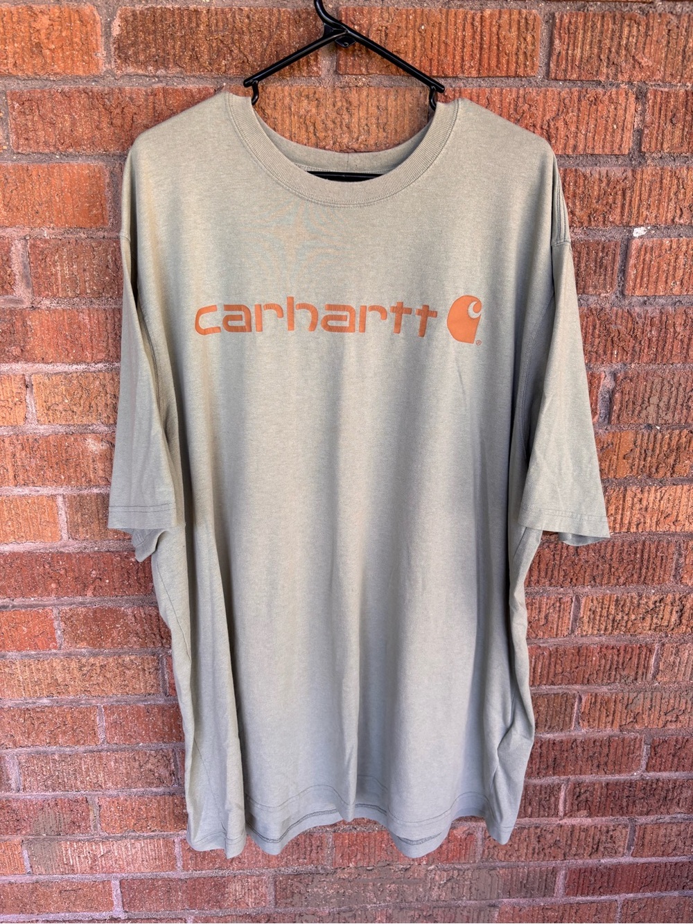 Carhartt K195 Graphic Tee Loose Fit 2XL Tall Short Sleeve T-Shirt Sage